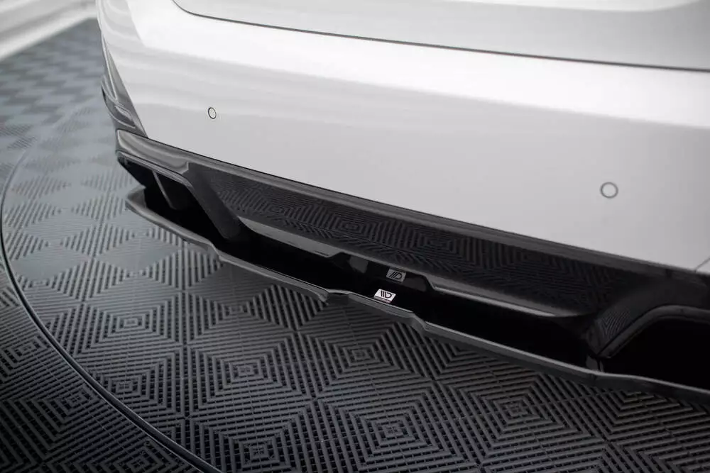 Rear Splitter (With Vertical Bars) V.2 Bmw I4 M-pack G26 - Image 2