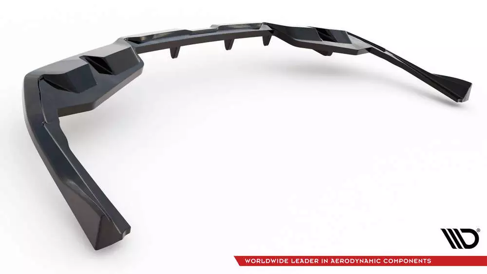 Rear Splitter (With Vertical Bars) V.2 Bmw I4 M-pack G26 - Image 6
