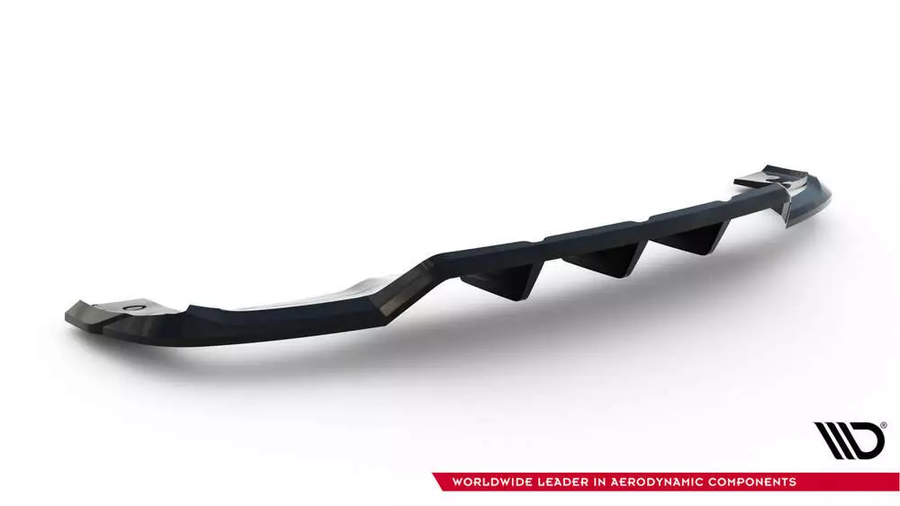 Rear Splitter (With Vertical Bars) V.2 Mercedes-benz Gla 45 Amg X156 - Image 4