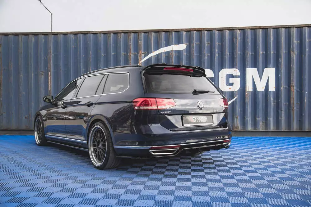 Rear Splitter (With Vertical Bars) Volkswagen Passat B8