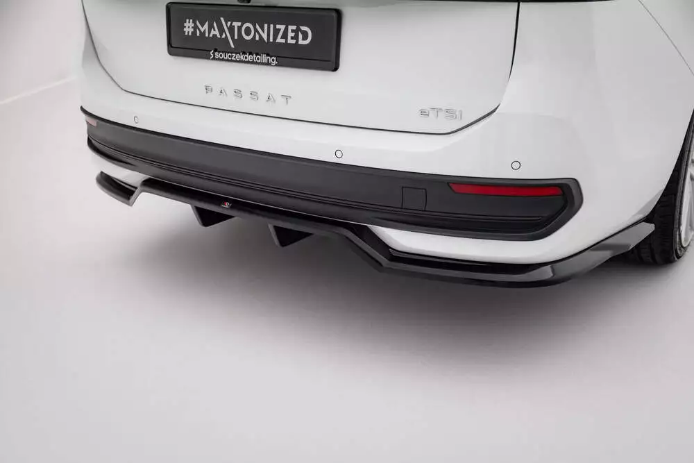 Rear Splitter (With Vertical Bars) Volkswagen Passat B9