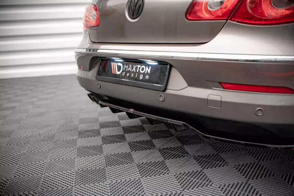 Rear Splitter (With Vertical Bars) Volkswagen Passat Cc - Image 2