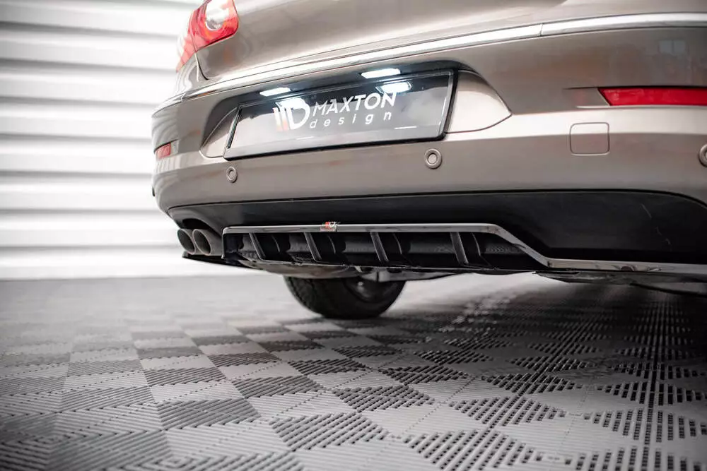 Rear Splitter (With Vertical Bars) Volkswagen Passat Cc - Image 4