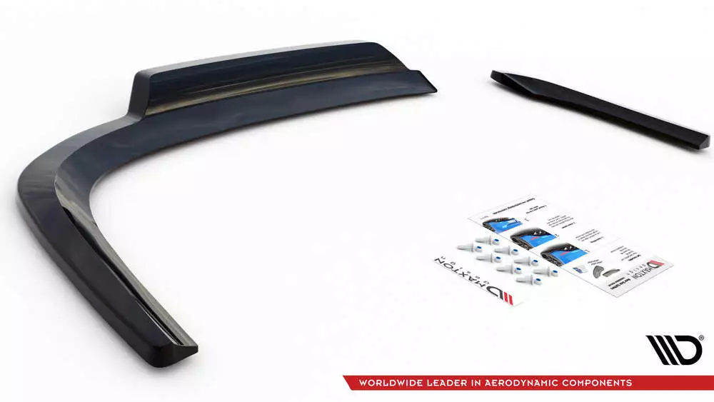 Rear Splitter (With Vertical Bars) Volkswagen Passat Cc - Image 6