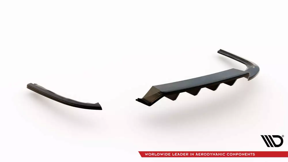Rear Splitter (With Vertical Bars) Volkswagen Passat R-line B8 - Image 7