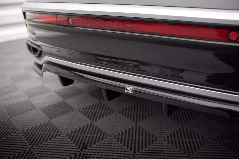 Rear Splitter (With Vertical Bars) Volkswagen Taigo R-line Mk1 - Image 2