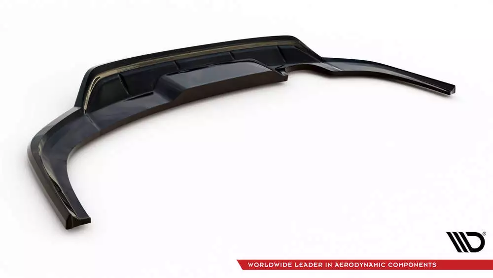 Rear Splitter (With Vertical Bars) Volkswagen Taigo R-line Mk1 - Image 5