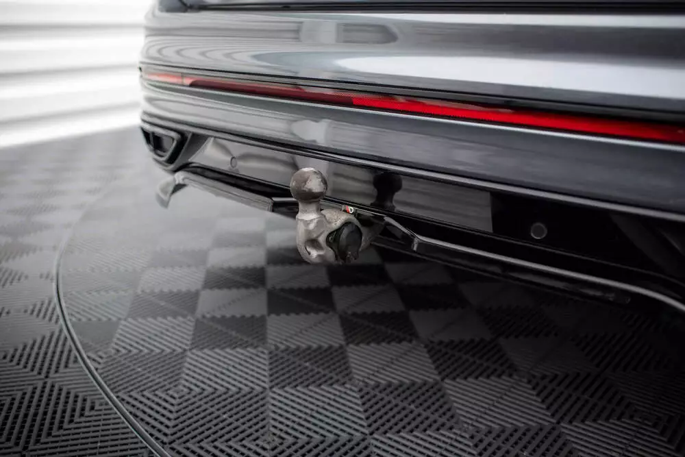 Rear Splitter (With Vertical Bars) Volkswagen Tiguan Allspace R-line Mk2 Facelift - Image 4