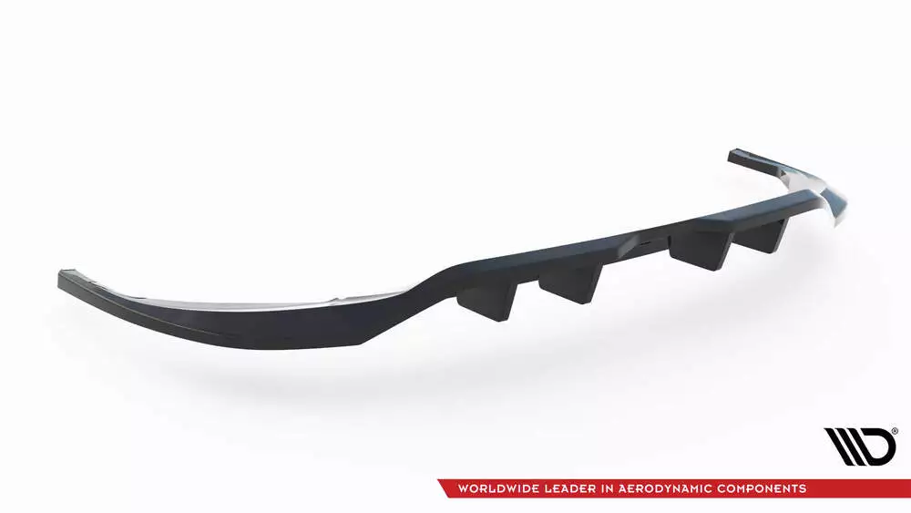 Rear Splitter (With Vertical Bars) Volkswagen Tiguan Allspace R-line Mk2 Facelift - Image 6