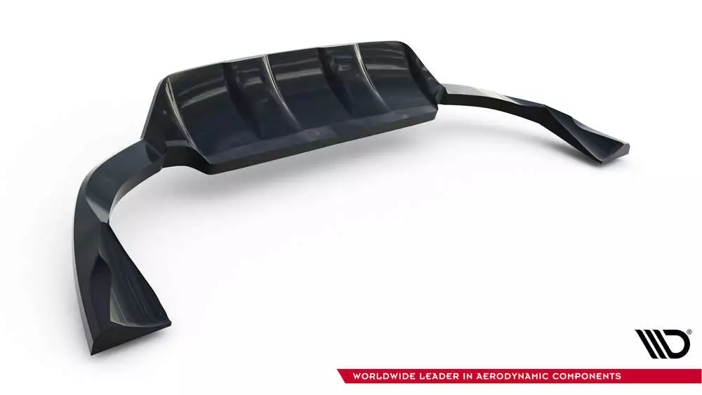 Rear Splitter (With Vertical Bars) Volvo Xc60 Mk1 Facelift - Image 5