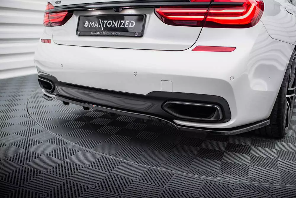Rear Splitter (With Vertical Bars) For Bmw 7 M-pack G11 /G12