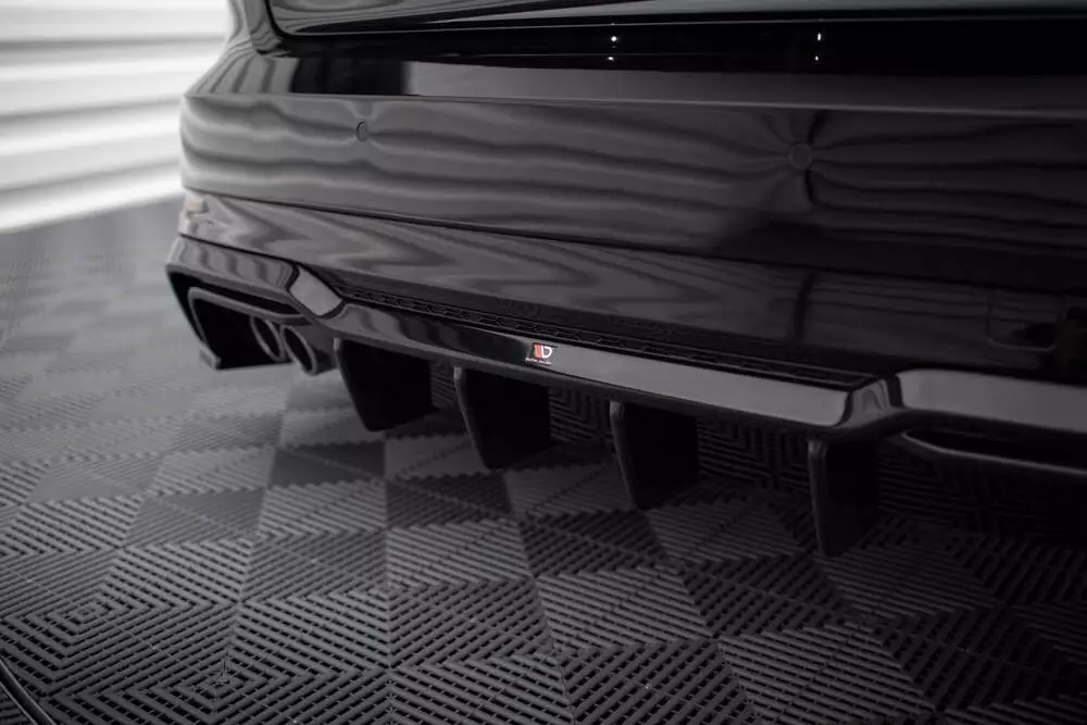 Rear Valance Audi A3 S-line Sportback 8v Facelift (Version With Dual Exhausts On One Side) - Image 3