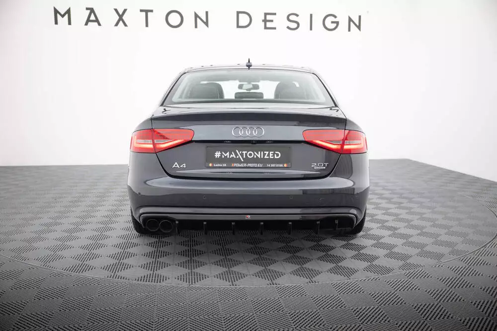 Rear Valance Audi A4 B8 Facelift (Single Side Dual Exhaust Version)