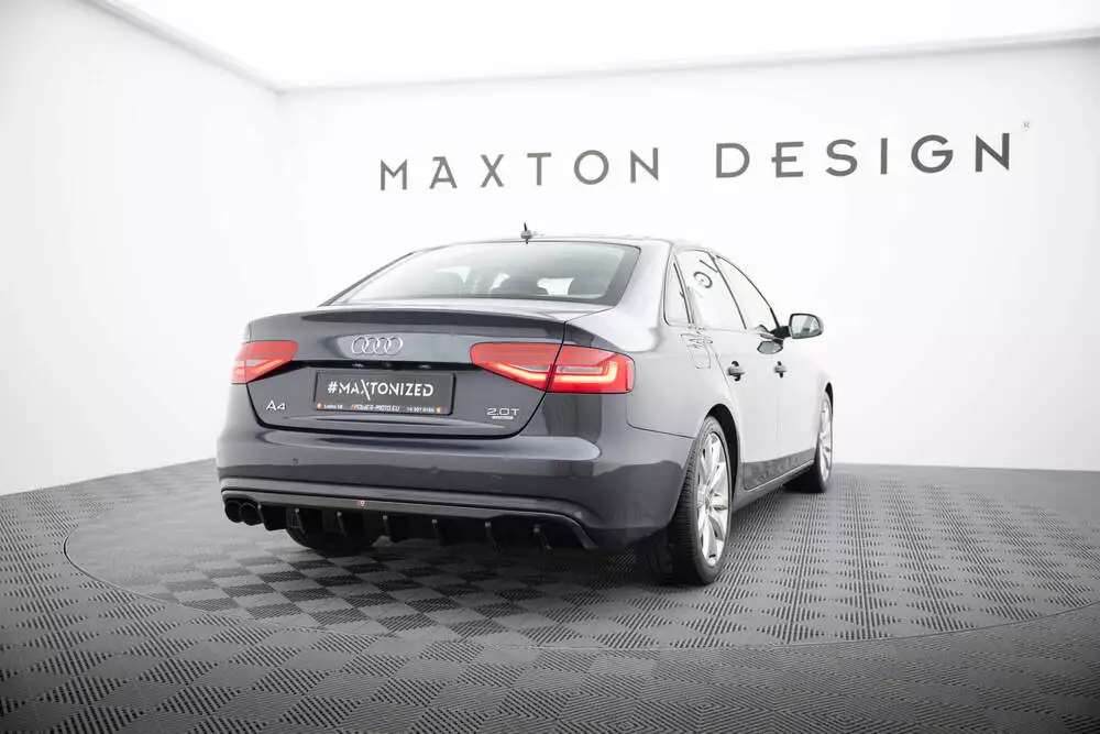 Rear Valance Audi A4 B8 Facelift (Single Side Dual Exhaust Version) - Image 2
