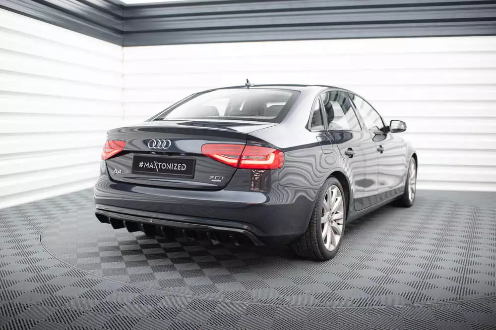Rear Valance Audi A4 B8 Facelift (Single Side Dual Exhaust Version) - Image 5