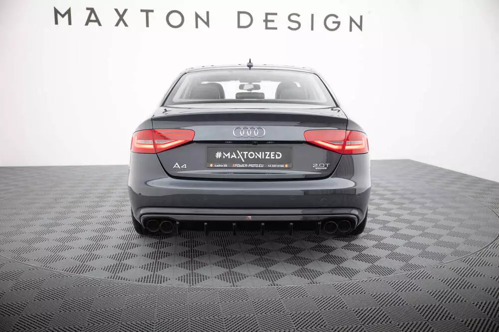 Rear Valance Audi A4 B8 Facelift (Version With Dual Exhausts On Both Sides) - Image 3