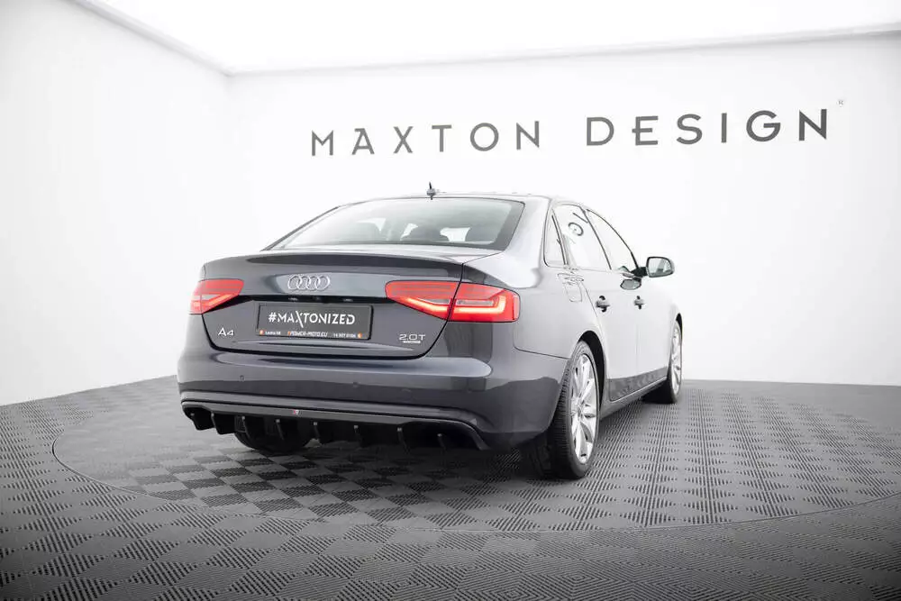 Rear Valance Audi A4 B8 Facelift (Version Without Exhausts) - Image 2