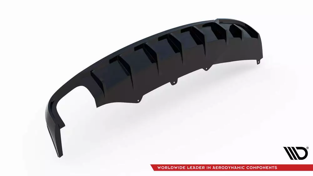Rear Valance Audi A4 B8 (Single Side Dual Exhaust Version) - Image 5
