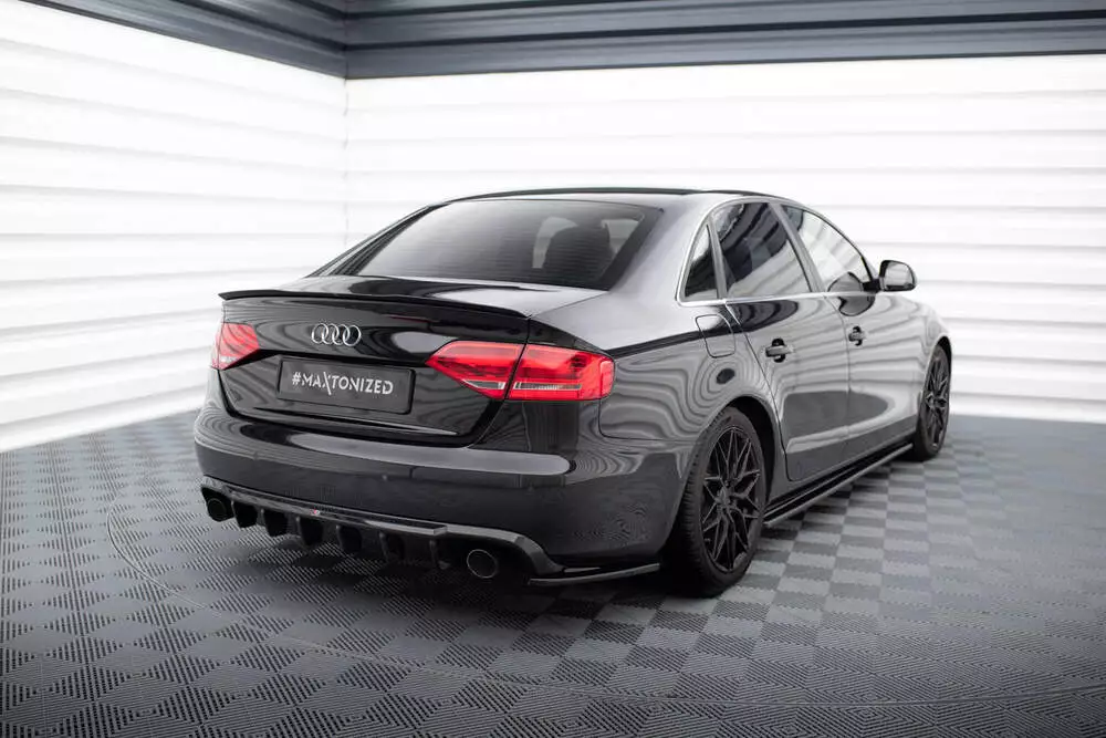 Rear Valance Audi A4 B8 (Version With Single Exhausts On Two Sides)