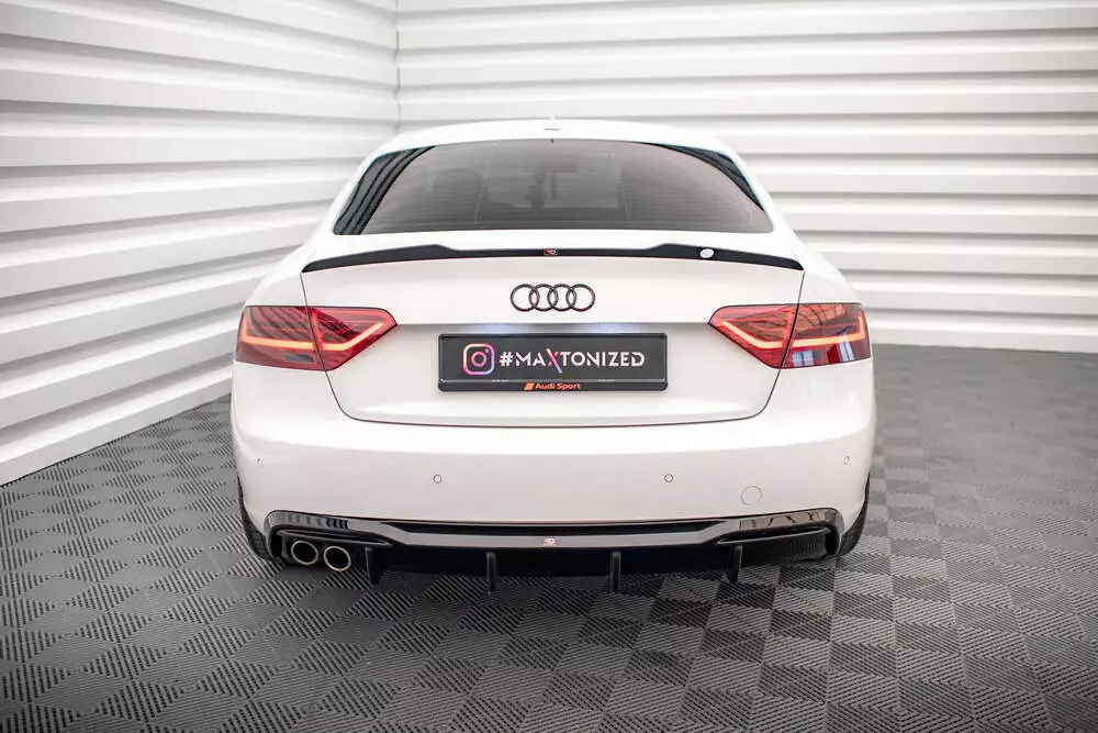 Rear Valance Audi A5 8t Facelift (Version With Dual Exhausts On One Side)