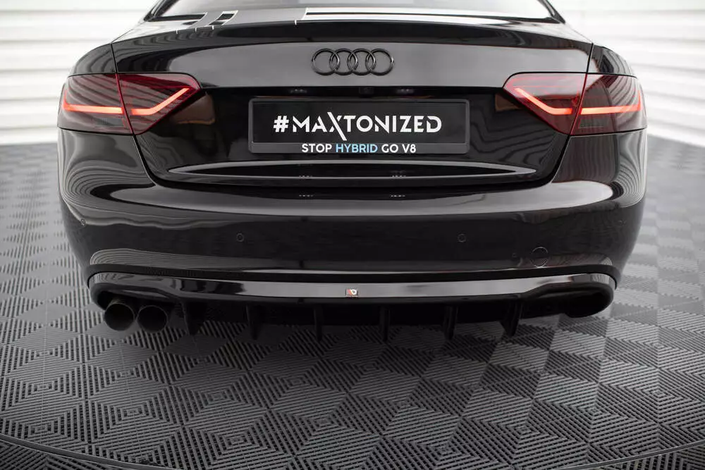 Rear Valance Audi A5 Coupe / Cabrio S-line 8t (Single Side Dual Exhaust Version) - Image 4