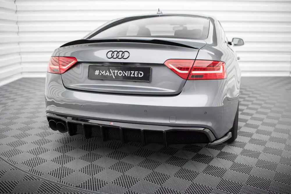 Rear Valance Audi A5 S-line Coupe / Sportback 8t Facelift (Single Side Dual Exhaust Version)