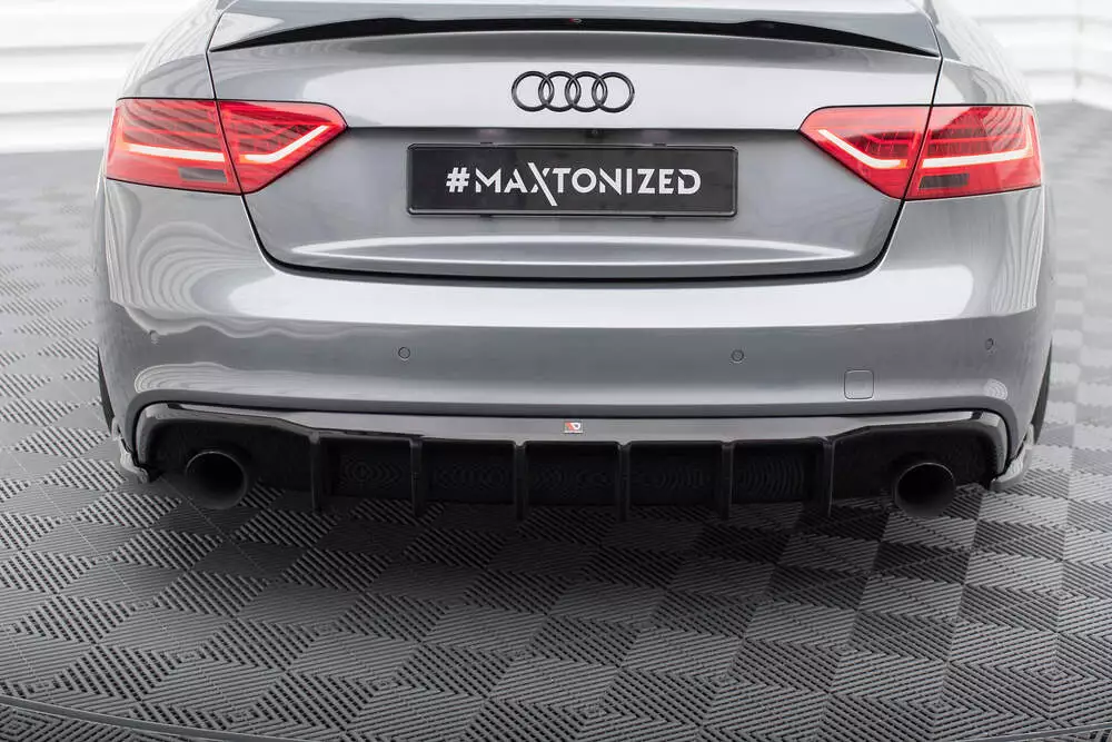 Rear Valance Audi A5 S-line Coupe / Sportback 8t Facelift (Version With Single Exhausts On Both Sides)