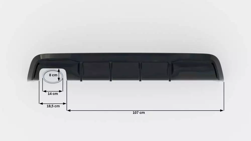 Rear Valance Bmw 1 M-pack E82 - Image 6