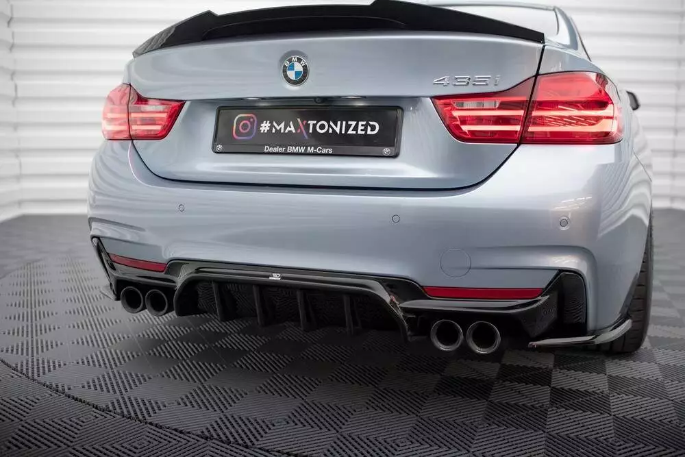 Rear Valance Bmw 4 Coupe / Gran Coupe / Cabrio M-pack F32 / F36 / F33 (Version With Dual Exhausts On Both Sides)