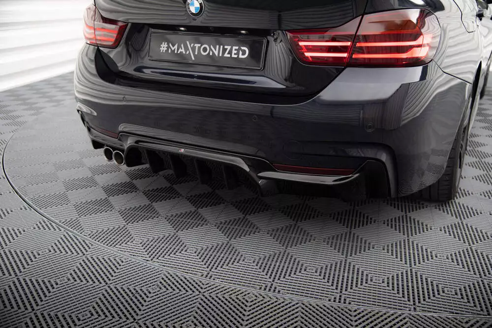 Rear Valance Bmw 4 Coupe / Gran Coupe / Cabrio M-pack F32 / F36 / F33 (Version With Exhaust On One Side)