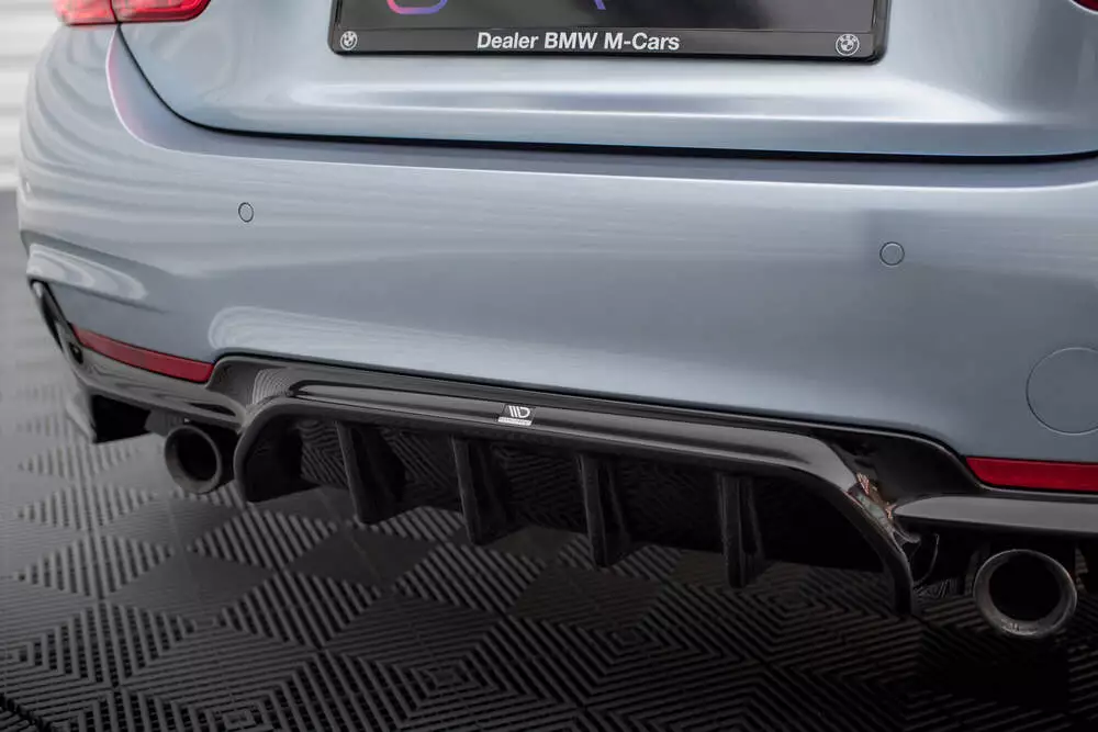 Rear Valance Bmw 4 Coupe / Gran Coupe / Cabrio M-pack F32 / F36 / F33 (Version With Single Exhausts On Both Sides) - Image 2
