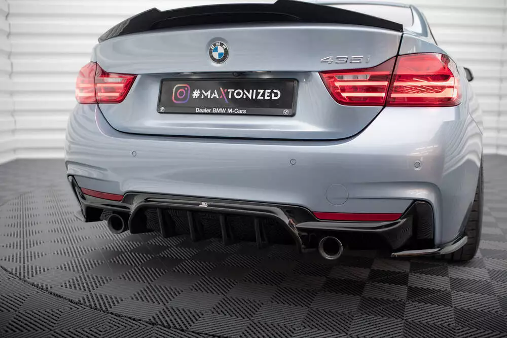 Rear Valance Bmw 4 Coupe / Gran Coupe / Cabrio M-pack F32 / F36 / F33 (Version With Single Exhausts On Both Sides) - Image 3
