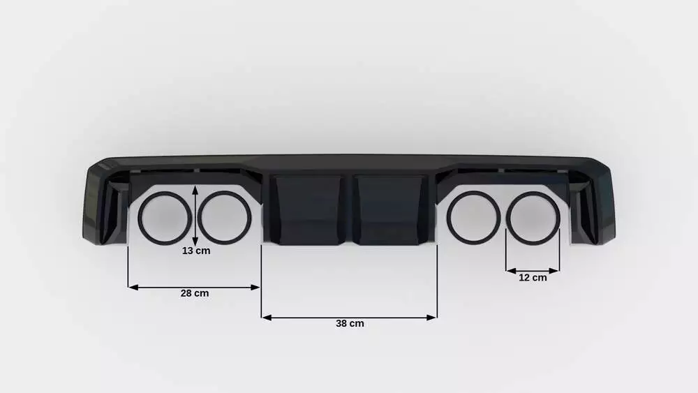 Rear Valance Bmw M3 Sedan / Touring G80 / G81 - Image 6