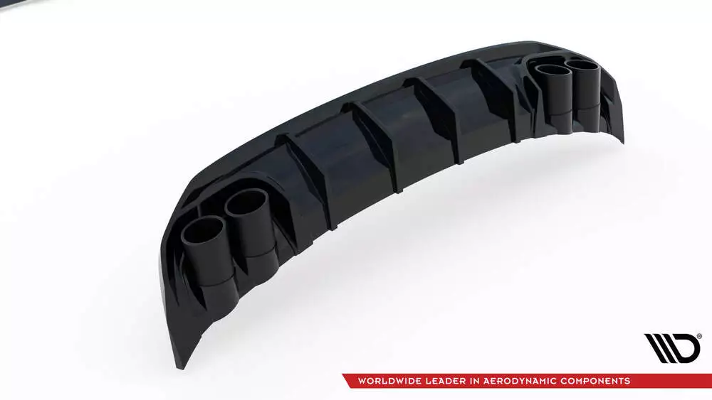 Rear Valance + Exhaust Ends Imitation Audi A3 S-line Sedan 8y - Image 2