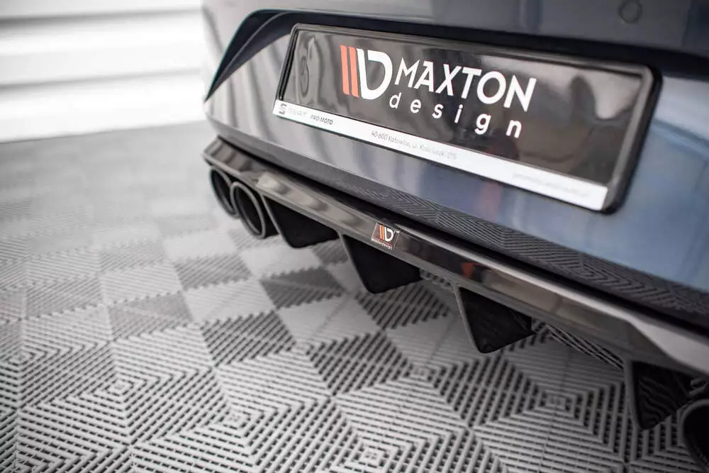 Rear Valance + Exhaust Ends Imitation Seat Leon Fr Hatchback Mk4 - Image 3