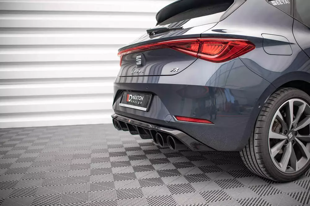 Rear Valance + Exhaust Ends Imitation Seat Leon Fr Hatchback Mk4 - Image 4