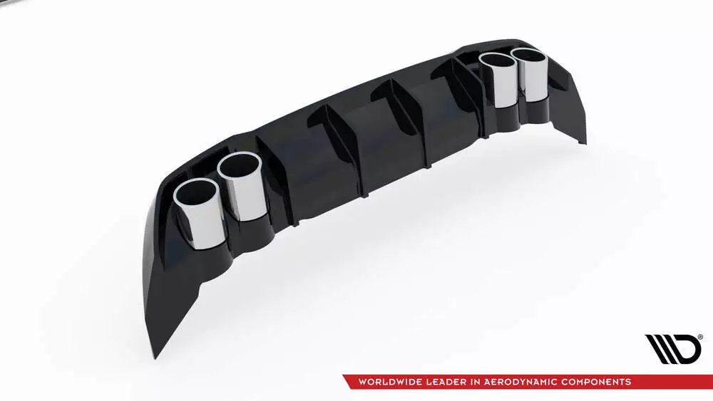 Rear Valance + Exhaust Ends Imitation Seat Leon Fr Hatchback Mk4 - Image 8