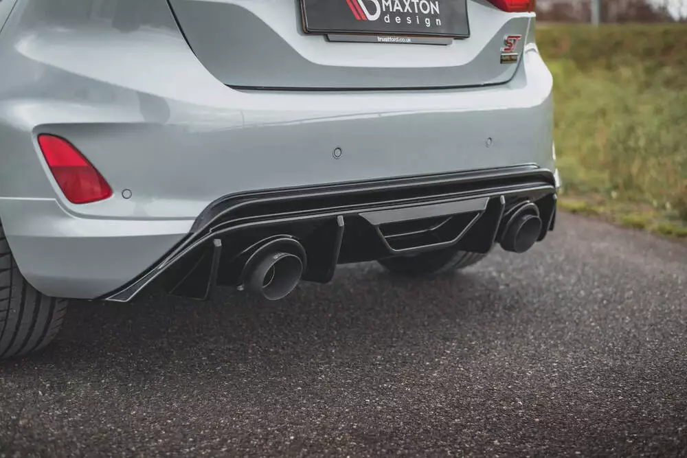 Rear Valance + Miltek Sport Exhaust Ford Fiesta St Mk8 - Image 4