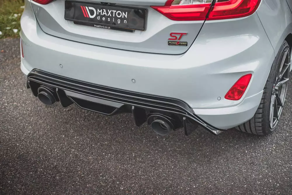 Rear Valance + Miltek Sport Exhaust Ford Fiesta St Mk8 + Gpf System