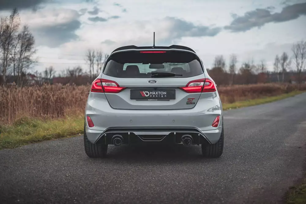 Rear Valance + Miltek Sport Exhaust Ford Fiesta St Mk8 + Gpf System - Image 3