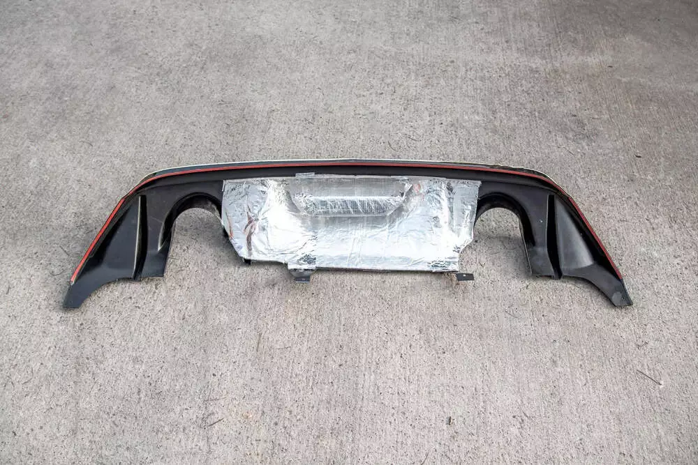 Rear Valance + Miltek Sport Exhaust Ford Fiesta St Mk8 + Gpf System - Image 6