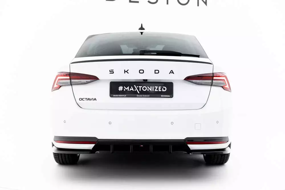 Rear Valance Skoda Octavia Sportline Liftback / Combi Mk4 Facelift
