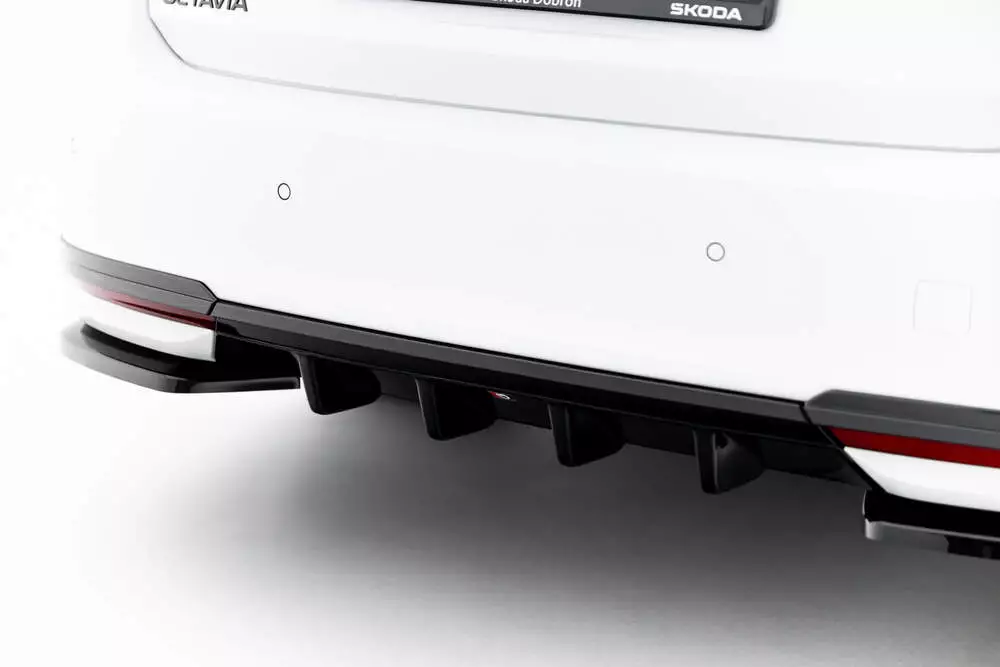 Rear Valance Skoda Octavia Sportline Liftback / Combi Mk4 Facelift - Image 3