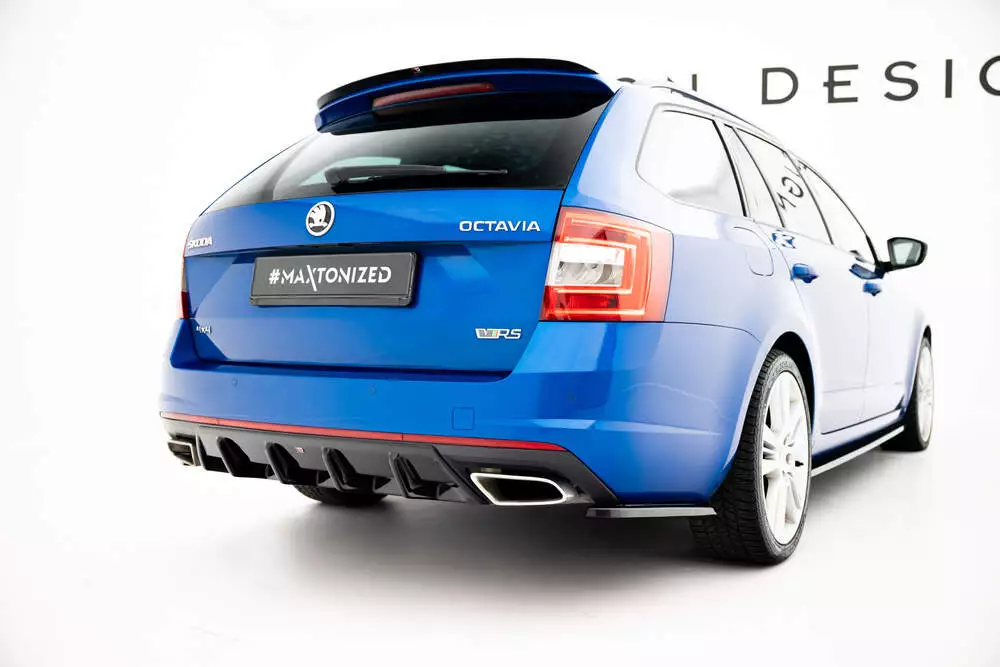 Rear Valance V.1 Skoda Octavia Rs Mk3 / Mk3 Fl Hatchback / Estate - Image 3