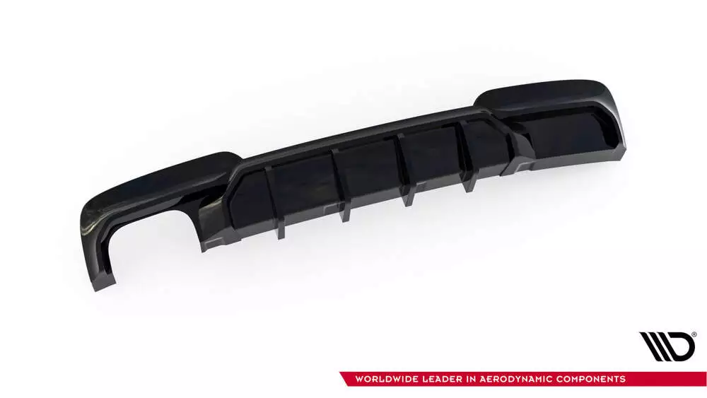 Rear Valance V.2 Bmw 5 M-pack F10 / F11 (Version With Double Exhaust On One Side) - Image 4