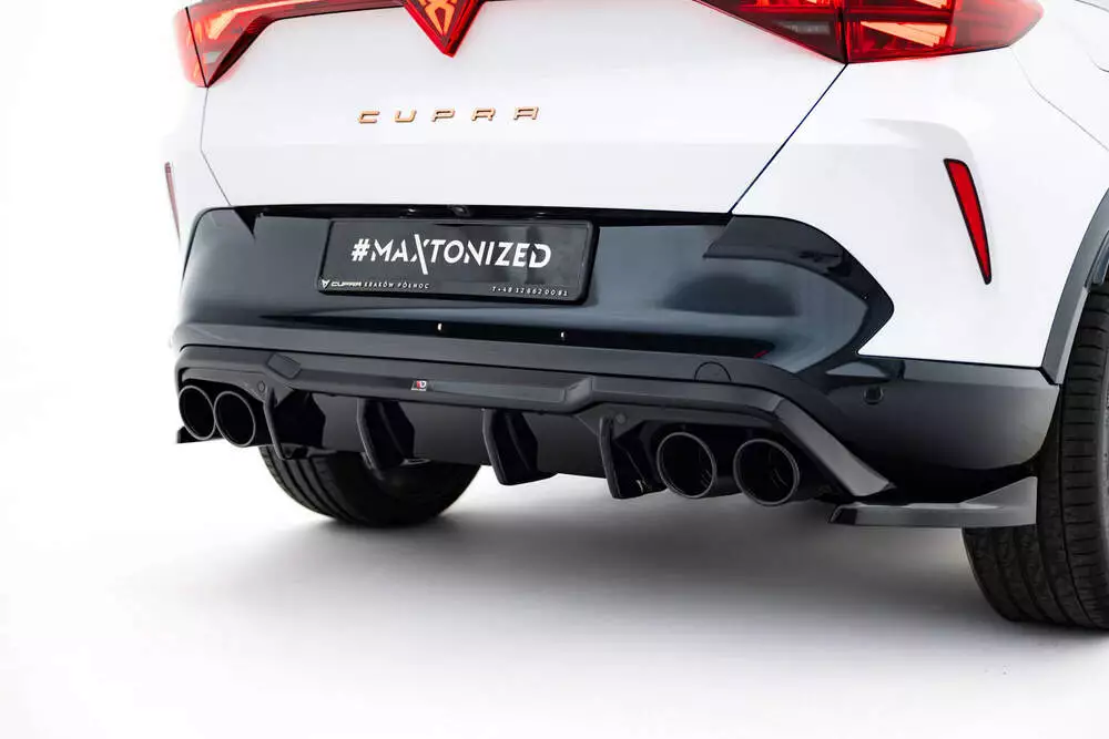 Rear Valance V.3 + Exhaust Ends Imitation Cupra Formentor Mk1 Facelift - Image 2