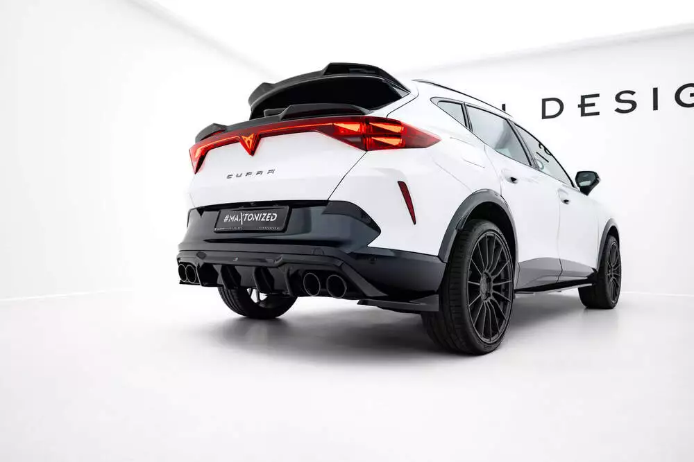 Rear Valance V.3 + Exhaust Ends Imitation Cupra Formentor Mk1 Facelift - Image 3