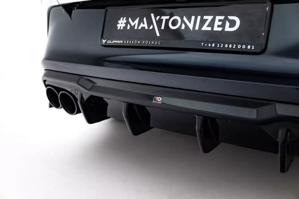 Rear Valance V.3 + Exhaust Ends Imitation Cupra Formentor Mk1 Facelift - Image 4