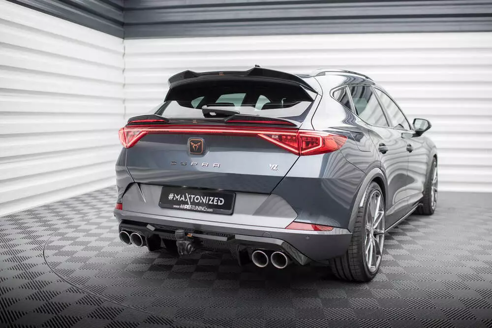 Rear Valance V.3 + Exhaust Ends Imitation Cupra Formentor Mk1 Facelift - Image 5