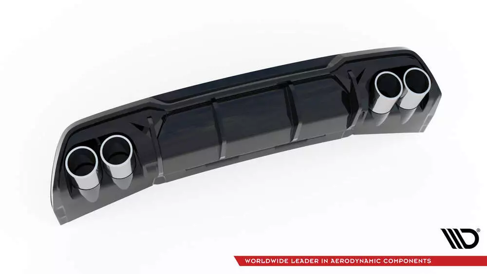 Rear Valance V.3 + Exhaust Ends Imitation Cupra Formentor Mk1 Facelift - Image 7